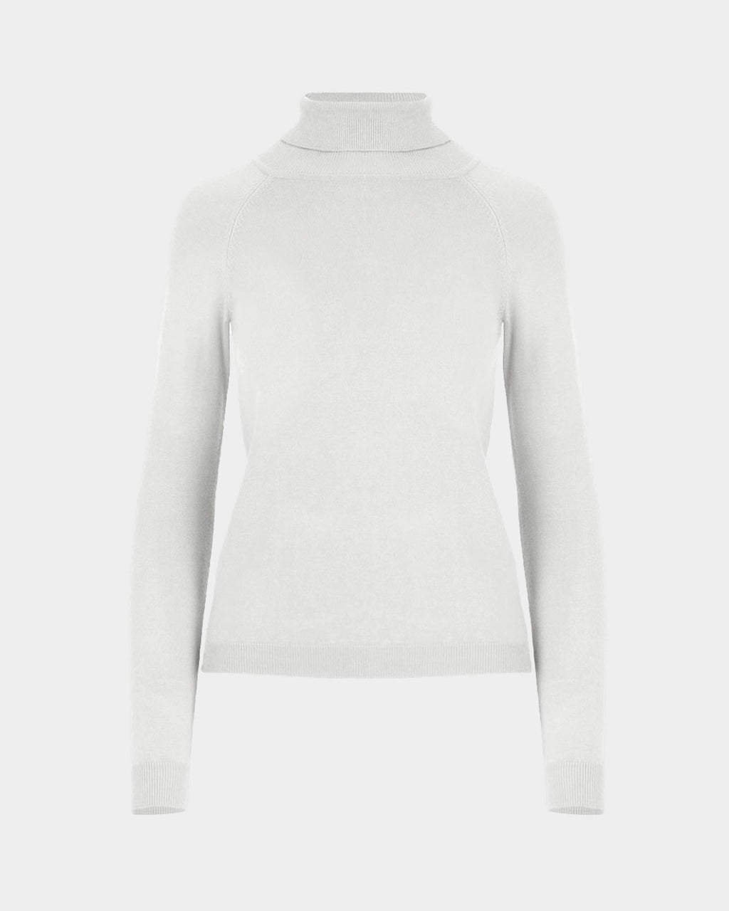 Clarisse Turtleneck Sweater in ivory — product-only view