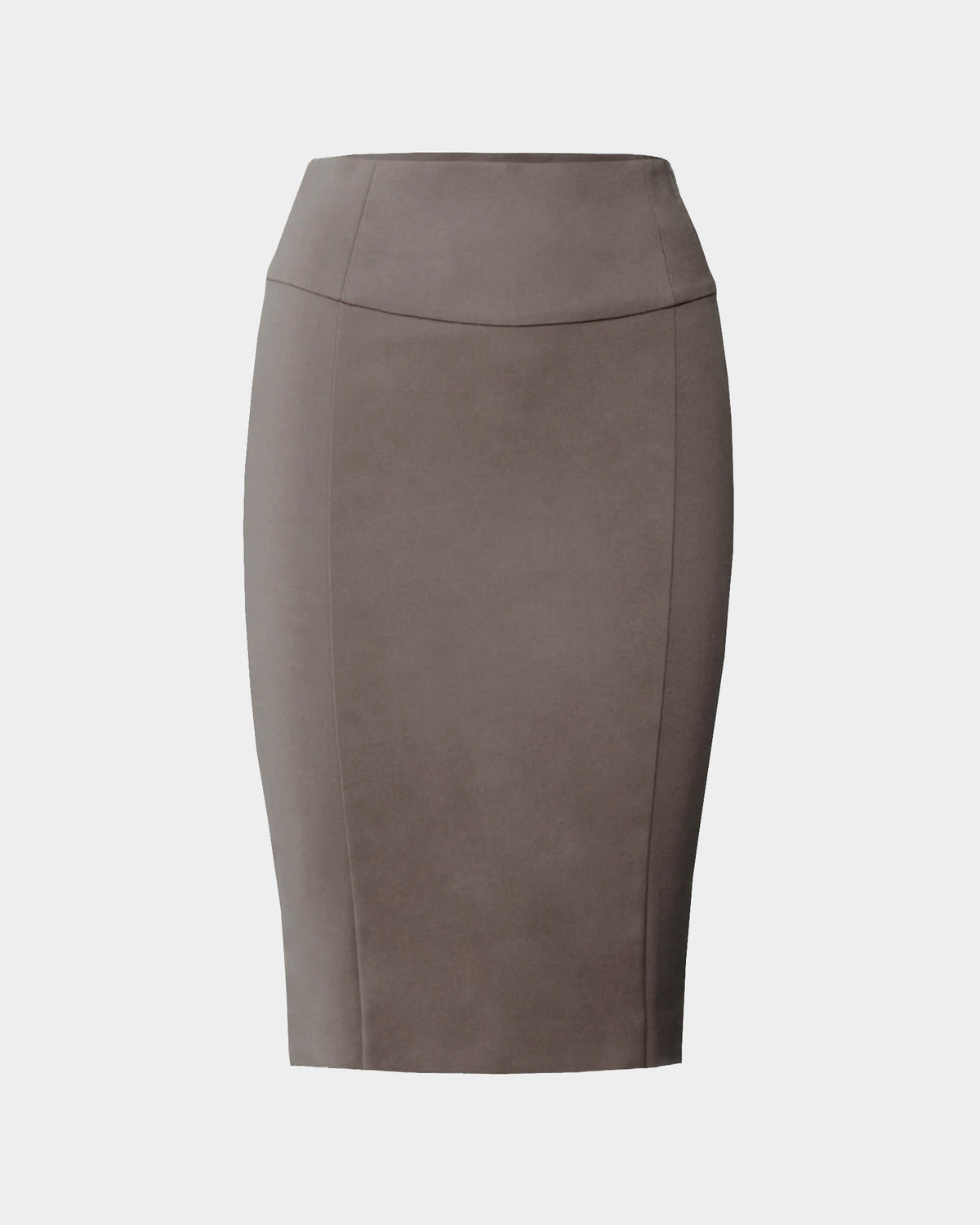 Safira Pencil Skirt in walnut — product-only view