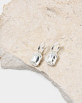 Jewel Sterling Silver Earrings in silver — alternate view